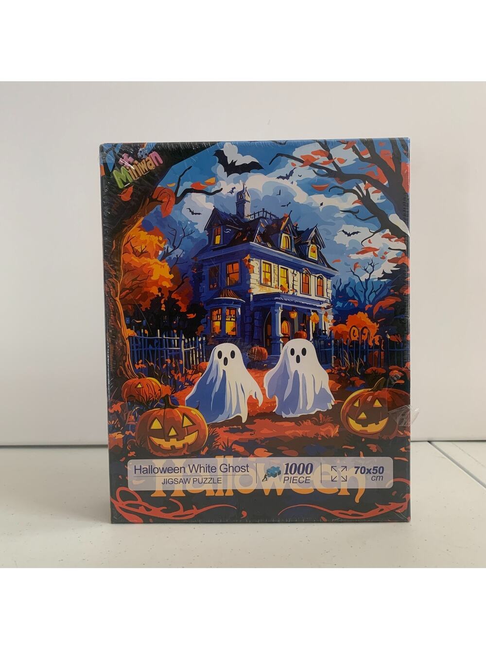 Halloween White Ghost 1000 Piece Jigsaw Puzzle 70x50 cm Brand New Sealed
